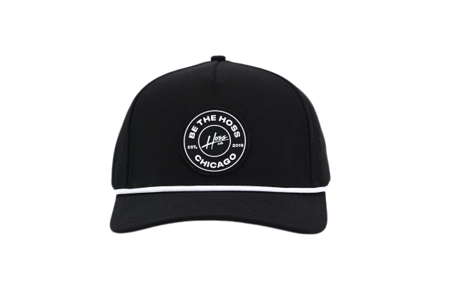 Be The Hoss Chicago Rope SnapBack (Black)