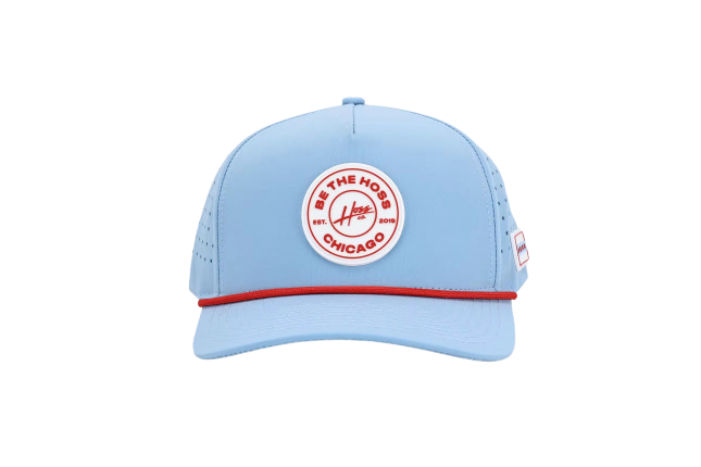Be The Hoss Chicago Rope SnapBack (Carolina Blue)