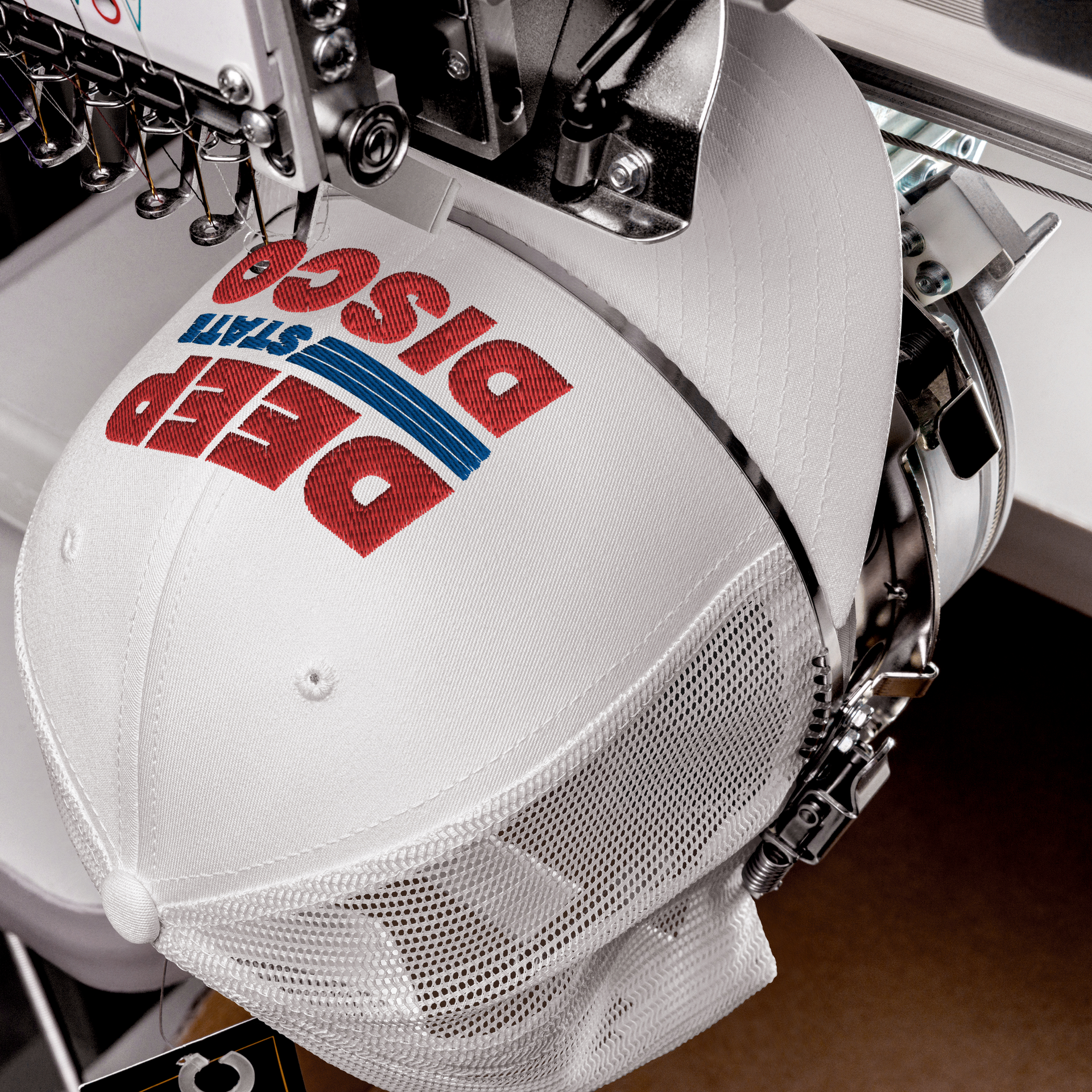 Deep State Disco Trucker Cap