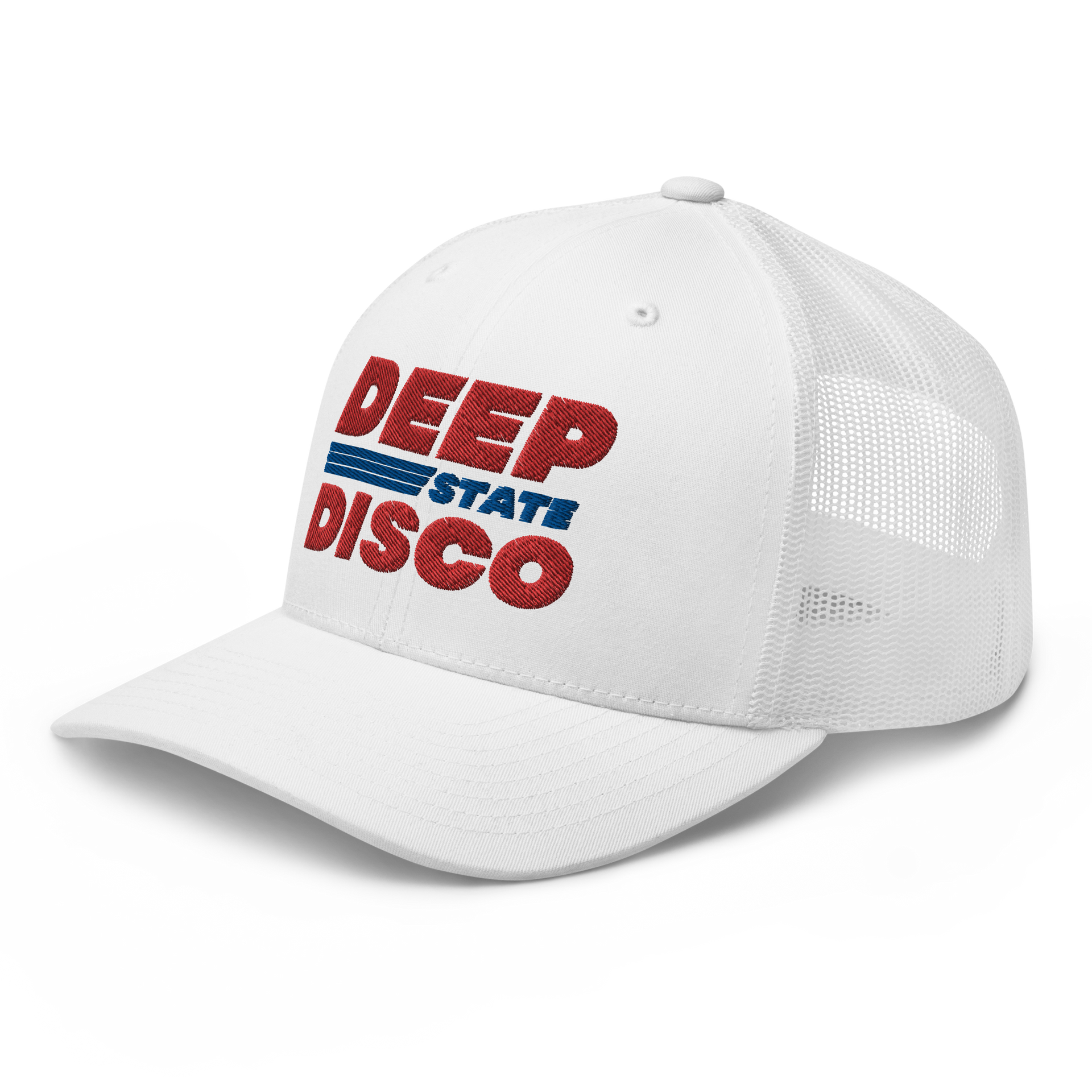 Deep State Disco Trucker Cap