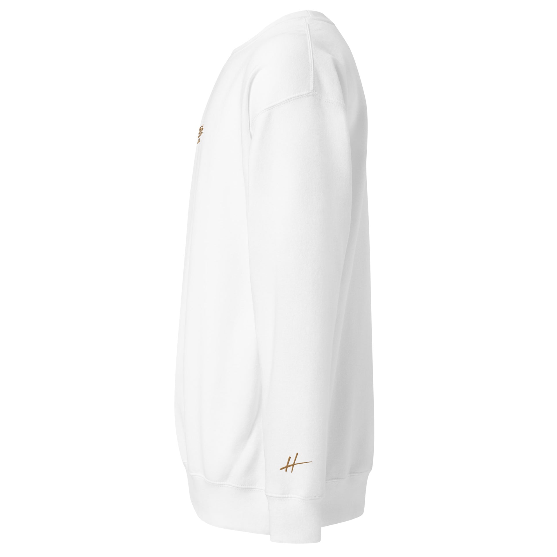 Hoss White Unisex Crewneck
