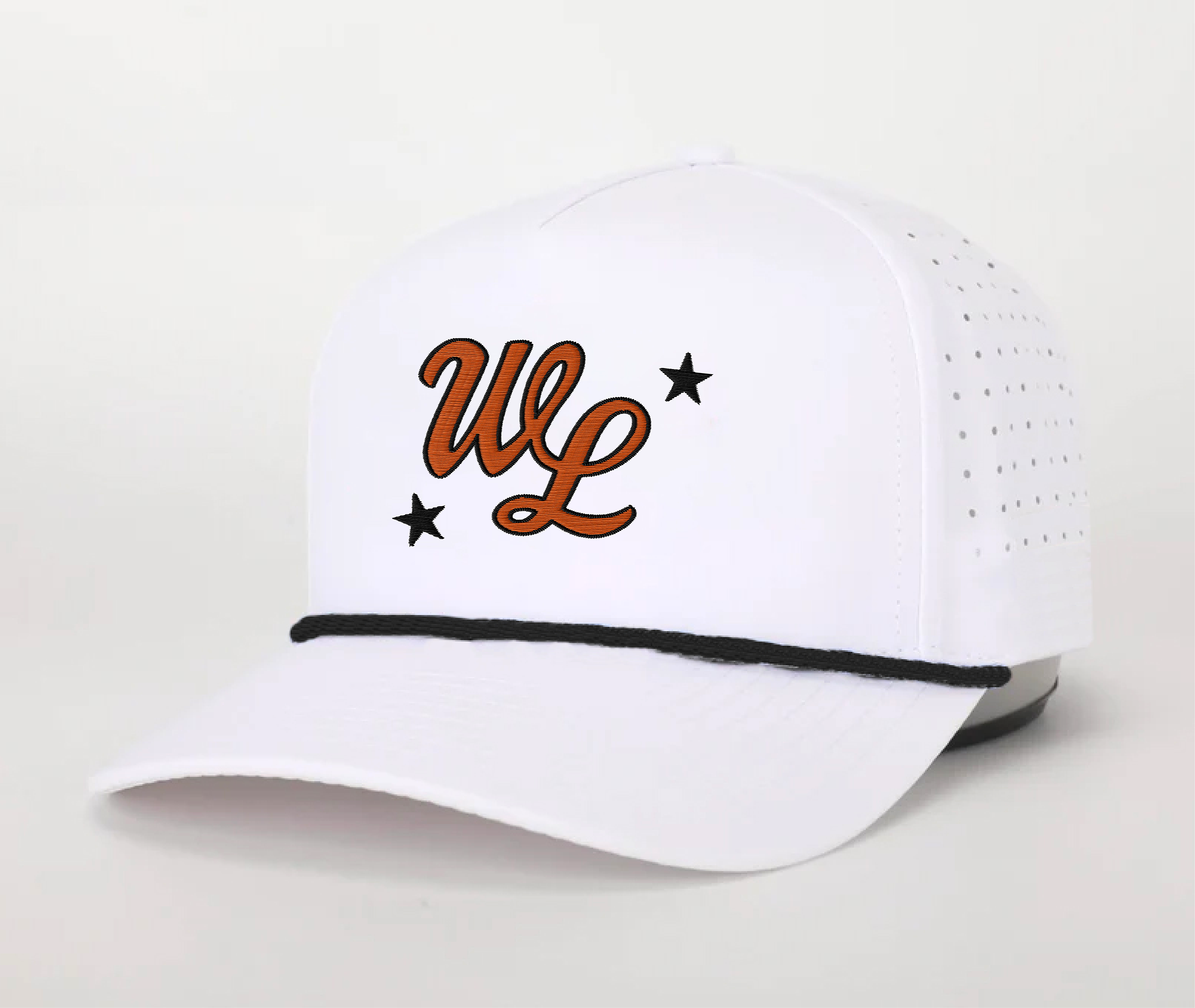 West Lawn Little League Rope Hat - White