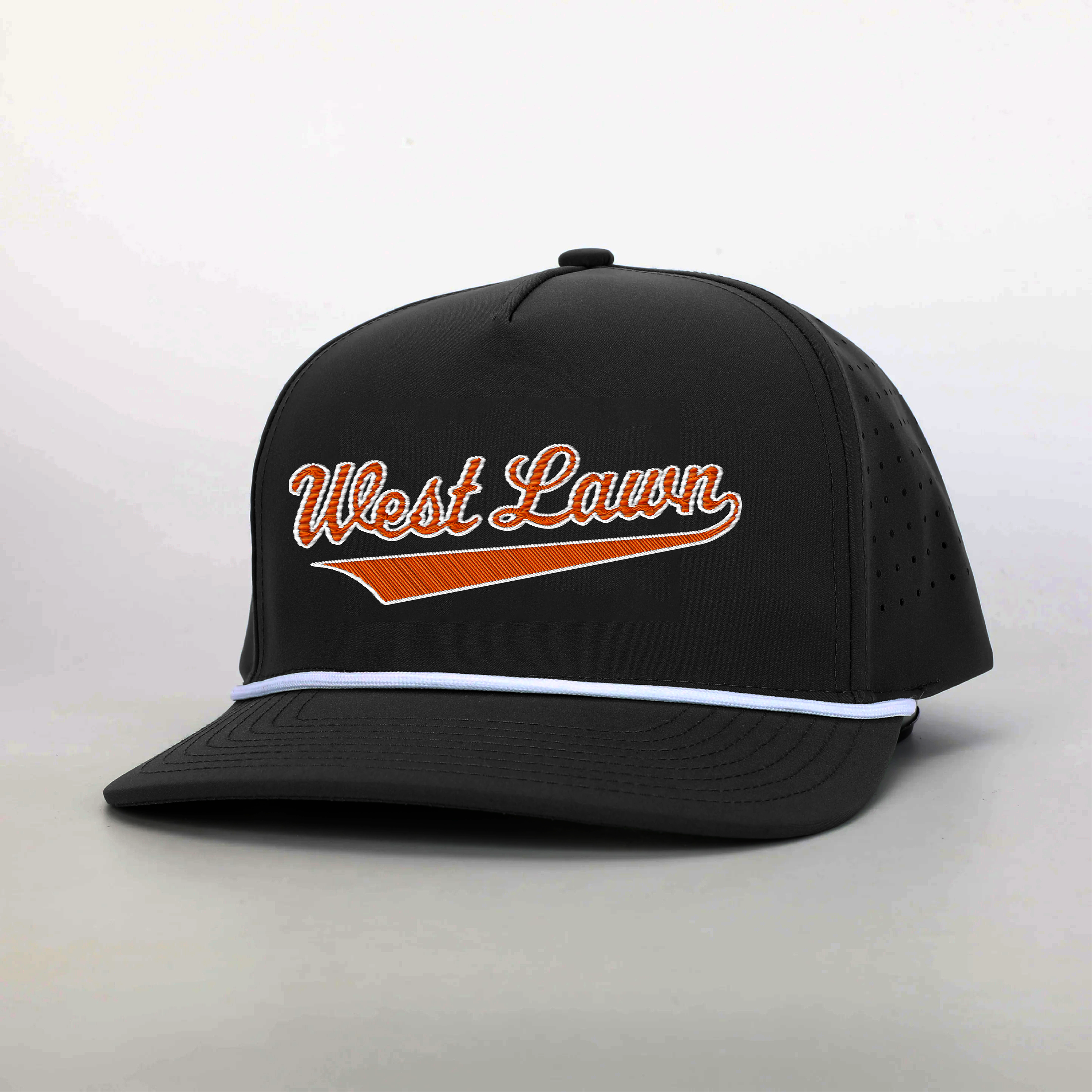 West Lawn Little League Rope Hat - Black