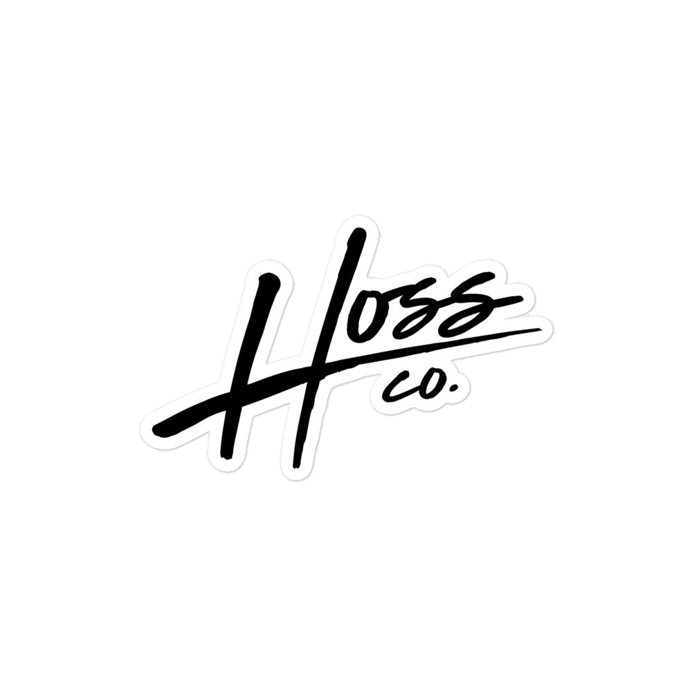 Hoss stickers